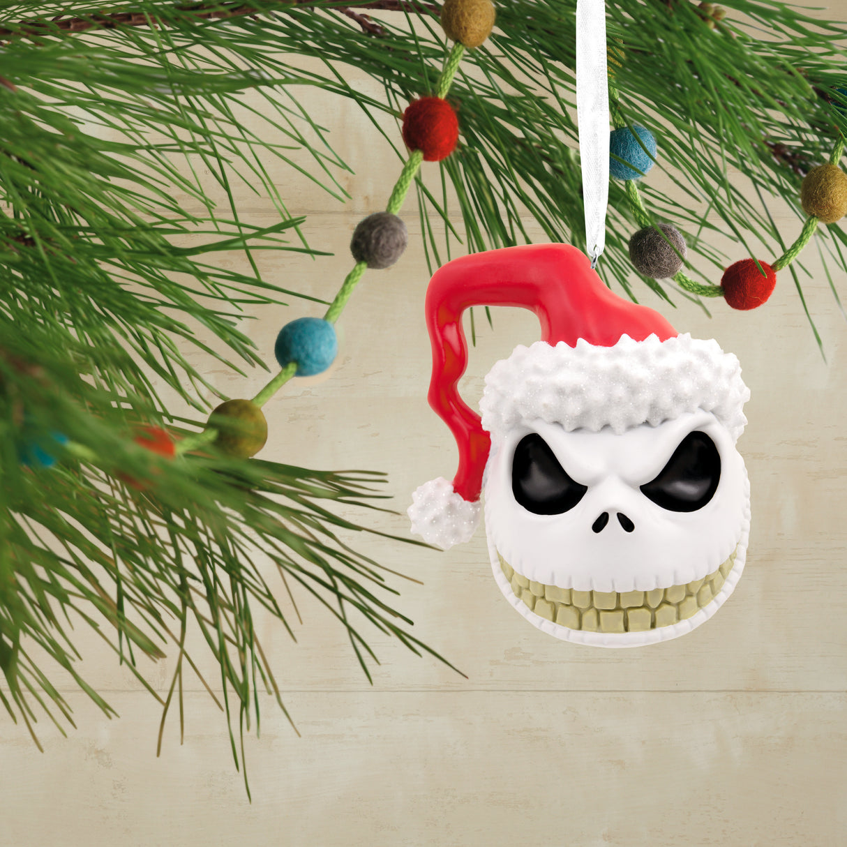 Hallmark Christmas Ornament (Disney Tim Burton's The Nightmare Before Christmas Jack Skellington Head)