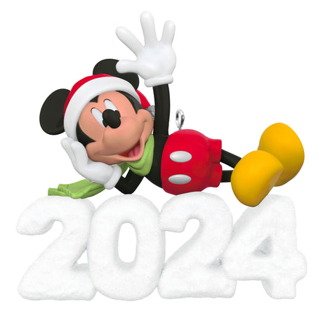 Keepsake Christmas Ornament 2024, Disney Mickey Mouse A Year of Disney Magic 2024, Gifts for Disney Fans