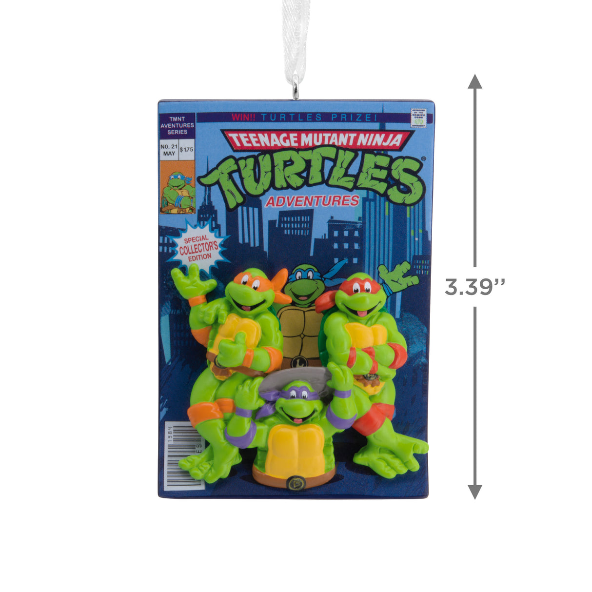 Nickelodeon Teenage Mutant Ninja Turtles Comic Book Christmas Ornament