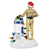 Keepsake Christmas Ornament 2024, Star Wars C-3PO and R2-D2 Peekbuster With Motion-Activated Sound, Gifts for Star Wars Fans