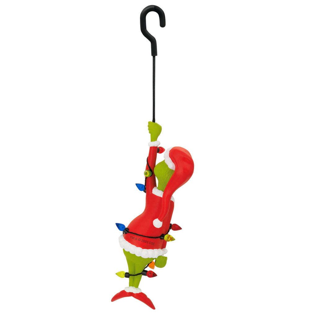 Hallmark Dr. Seuss's How the Grinch Stole Christmas! Swinging Grinch Christmas Ornament