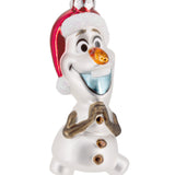 Hallmark Christmas Ornament (Disney Frozen Holiday Olaf, Glass)