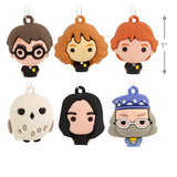 Harry Potter and Friends Miniature Christmas Ornaments, Set of 6