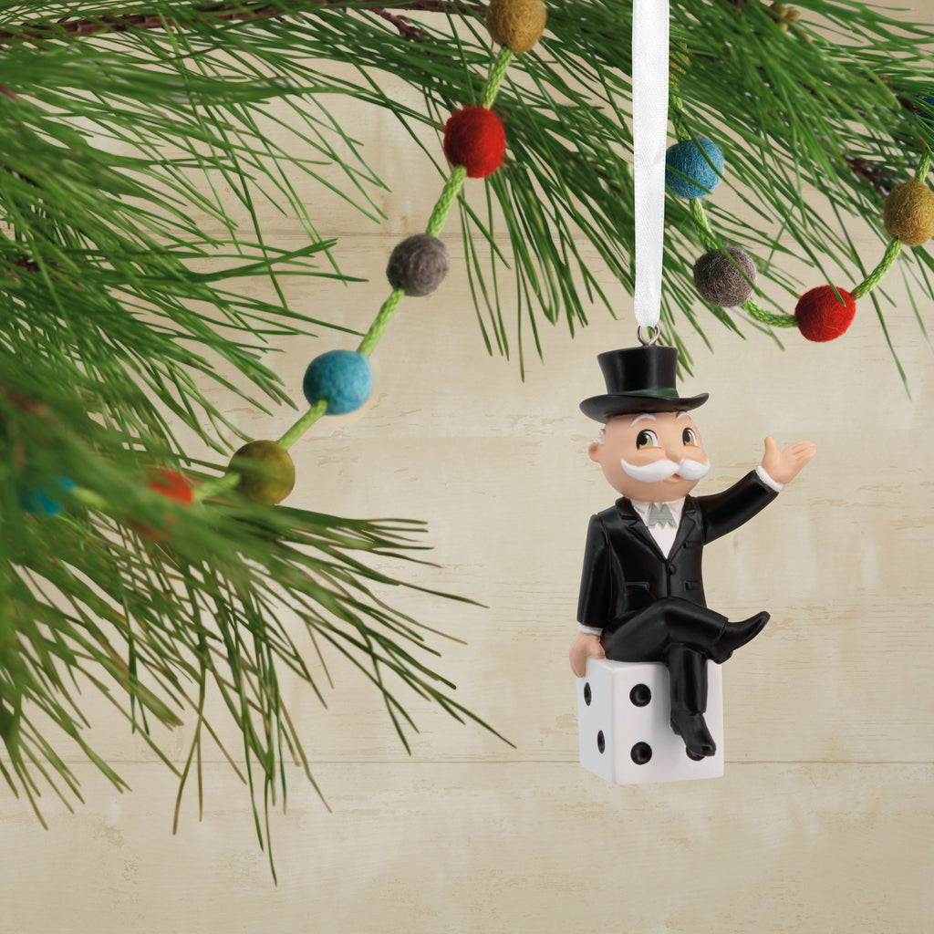 Hallmark Hasbro Mr. Monopoly Christmas Ornament