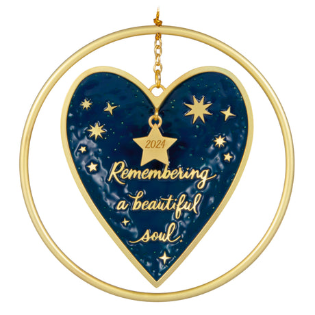 Keepsake Christmas Ornament 2024, Remembering a Beautiful Soul 2024, Metal