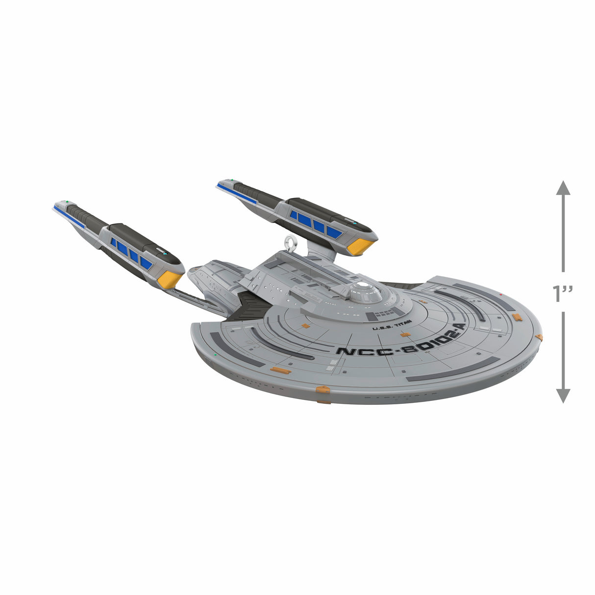 Hallmark Keepsake Christmas Ornament (Star Trek: Picard U.S.S. Titan)