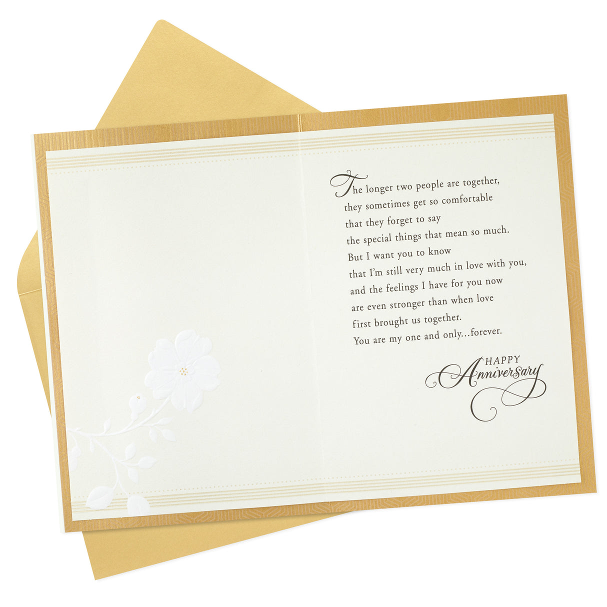 Hallmark Anniversary Card for Husband, Wife, Boyfriend, Girlfriend (My Heart is Yours)