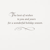 Holiday Boxed Cards, Happy Holidays (40 Cards with Envelopes)