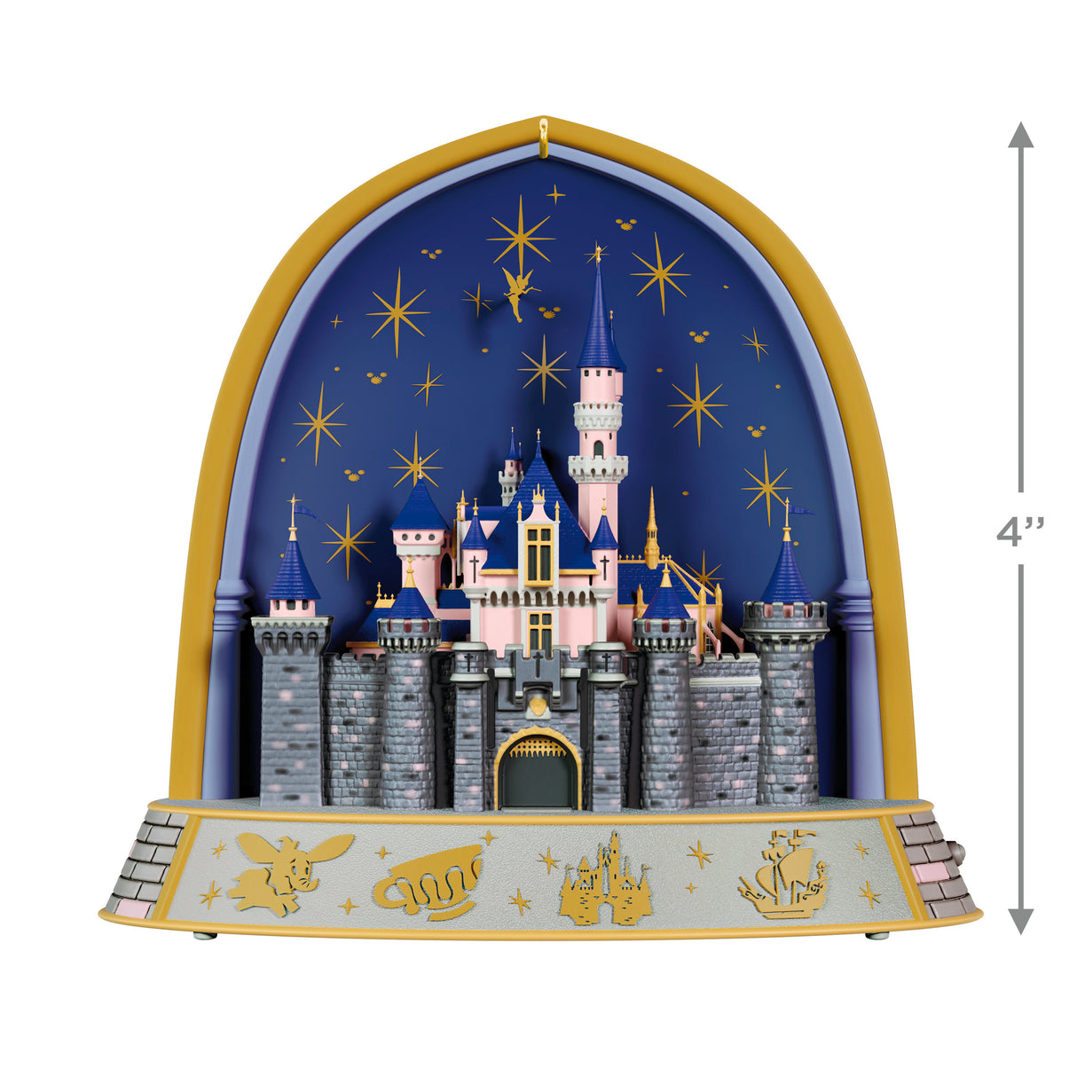 Hallmark Keepsake Christmas Ornament (Disneyland 70th Anniversary A Magical Celebration Musical With Light)