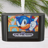 Sonic The Hedgehog Game Cartridge Christmas Ornament