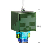 Hallmark Christmas Ornament (Minecraft Zombie, Glass)