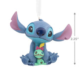 Disney Lilo & Stitch Stitch With Scrump Christmas Ornament