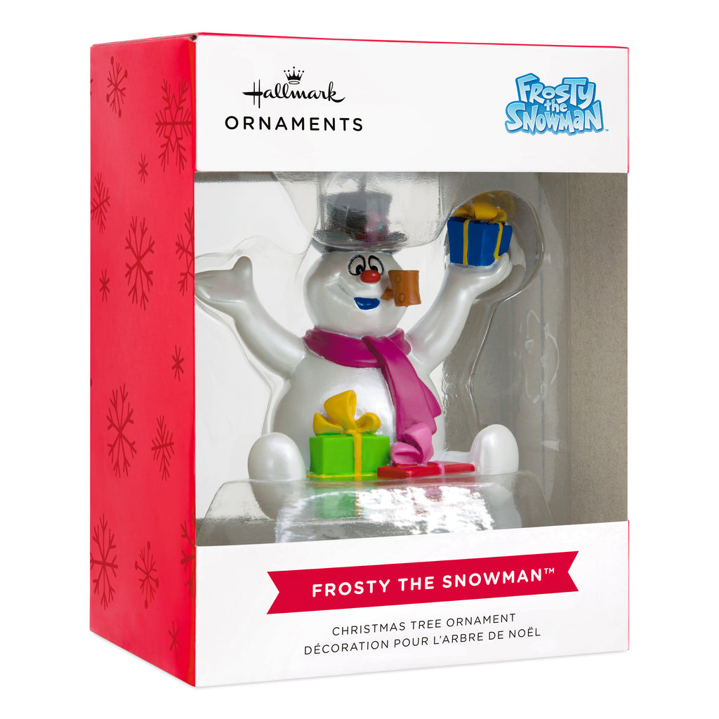 Frosty the Snowman™ With Presents Ornament