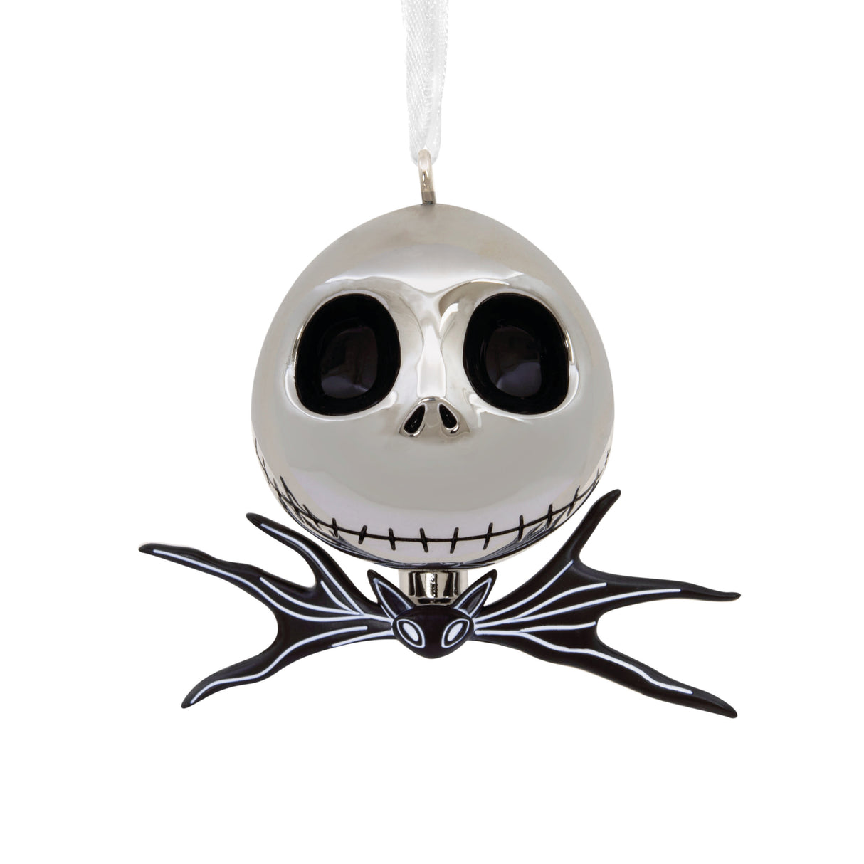 Disney Tim Burton's The Nightmare Before Christmas Jack Skellington Premium Christmas Ornament, Metal