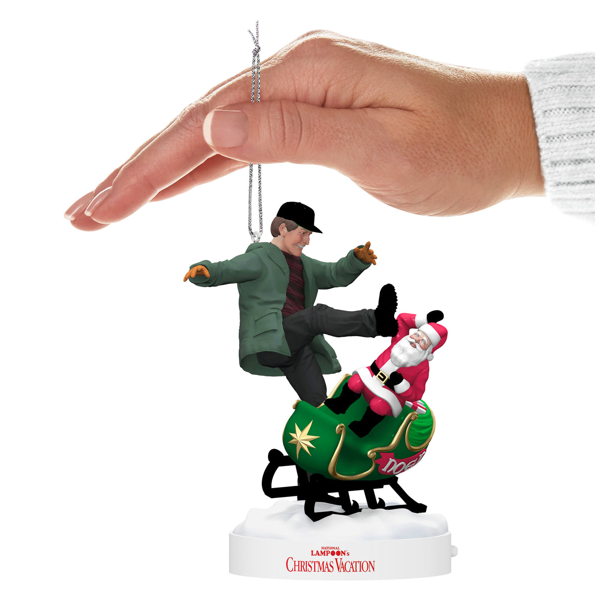 Keepsake Christmas Ornament 2024, National Lampoon's Christmas Vacation What's All the Yelling About? With Light and Sound, Christmas Movie Gifts