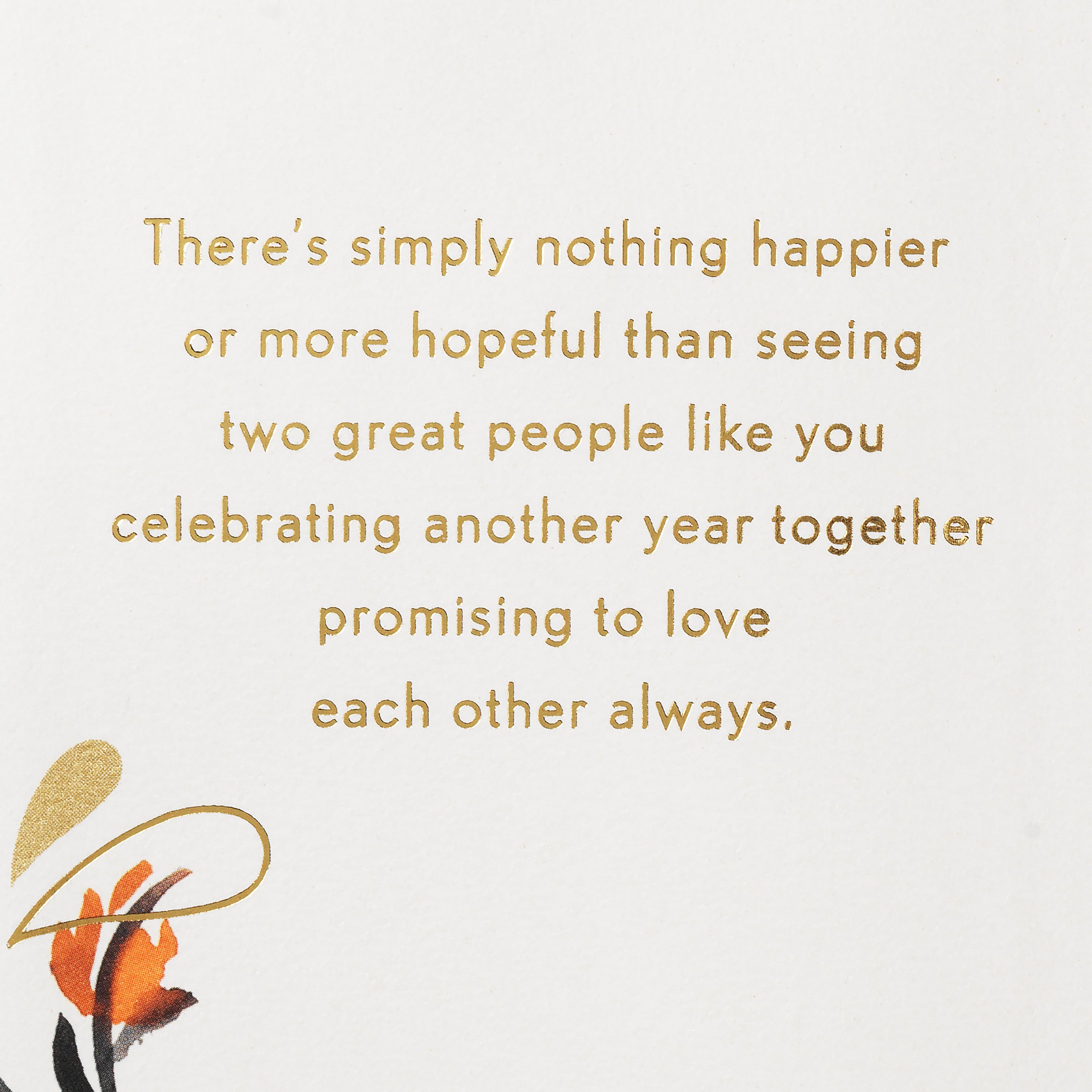 Hallmark Anniversary Card for Couple (Loving Wishes)