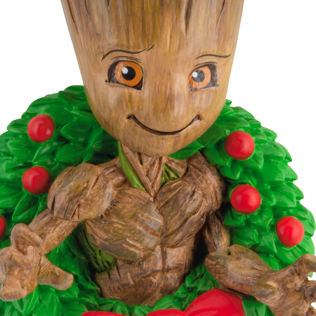 Marvel Guardians of the Galaxy Groot in Holiday Wreath Christmas Ornament