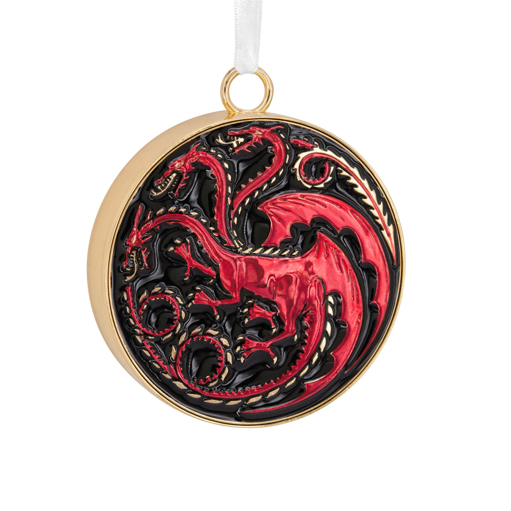 House of the Dragon™ Targaryen Sigil Premium Metal Ornament