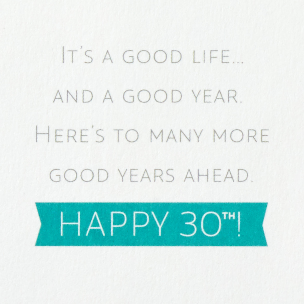 Hallmark Paper Wonder Pop Up 30th Birthday Card (Good Year)