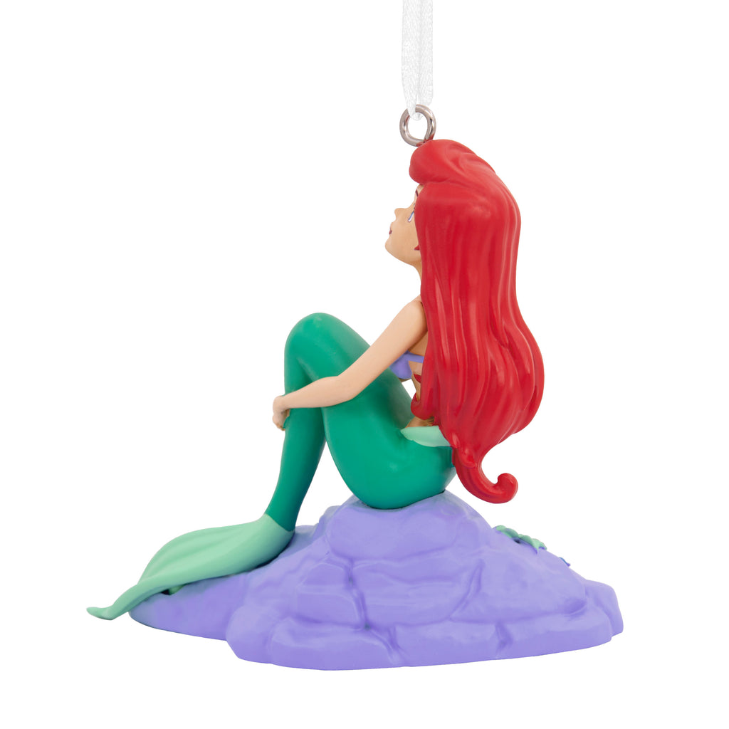 Disney The Little Mermaid Ariel on Rock Ornament