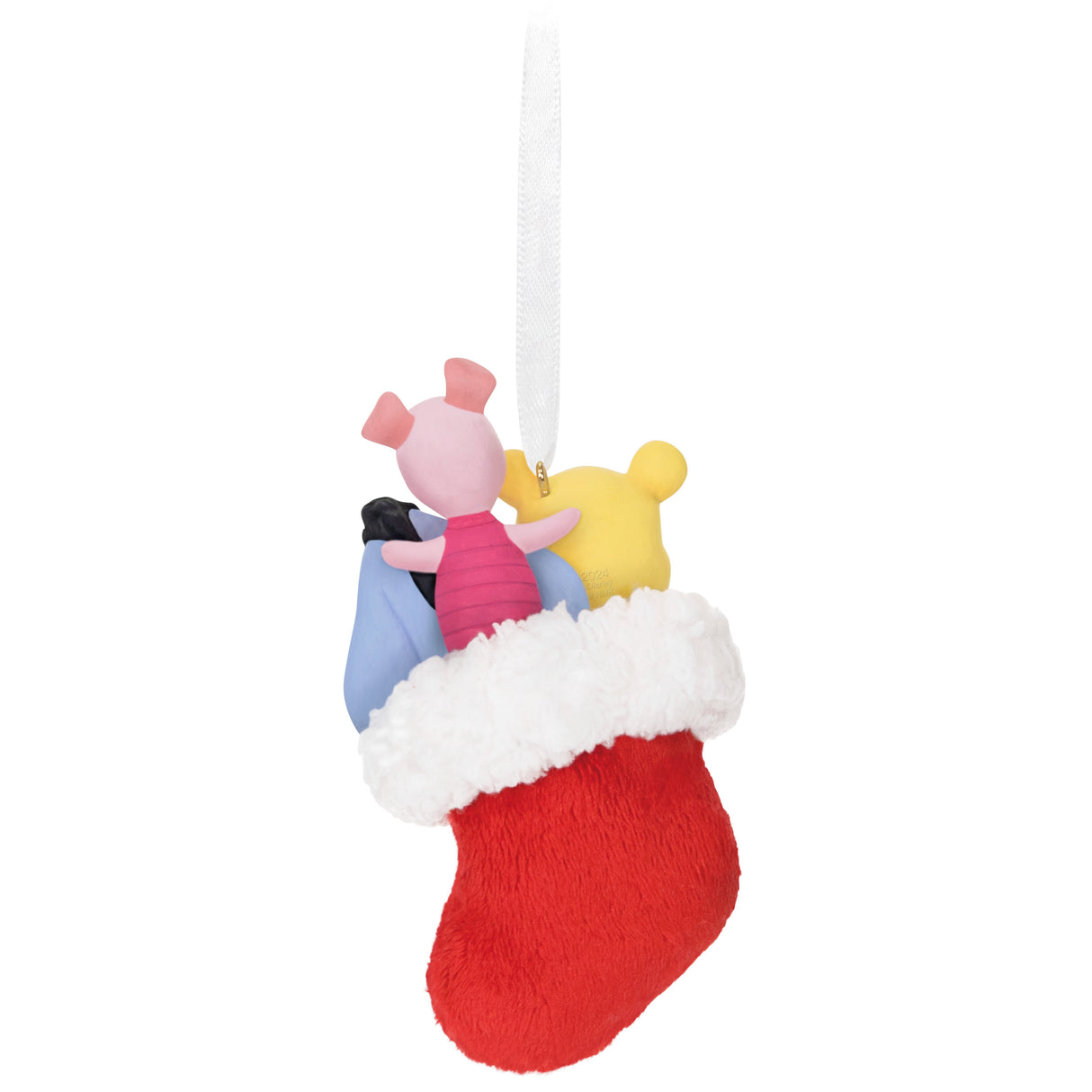 Keepsake Christmas Ornament 2024, Disney Winnie the Pooh A Snuggly First Christmas 2024, Gifts for Disney Fans