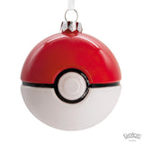 Pokémon Poké Ball Christmas Ornament, Blown Glass