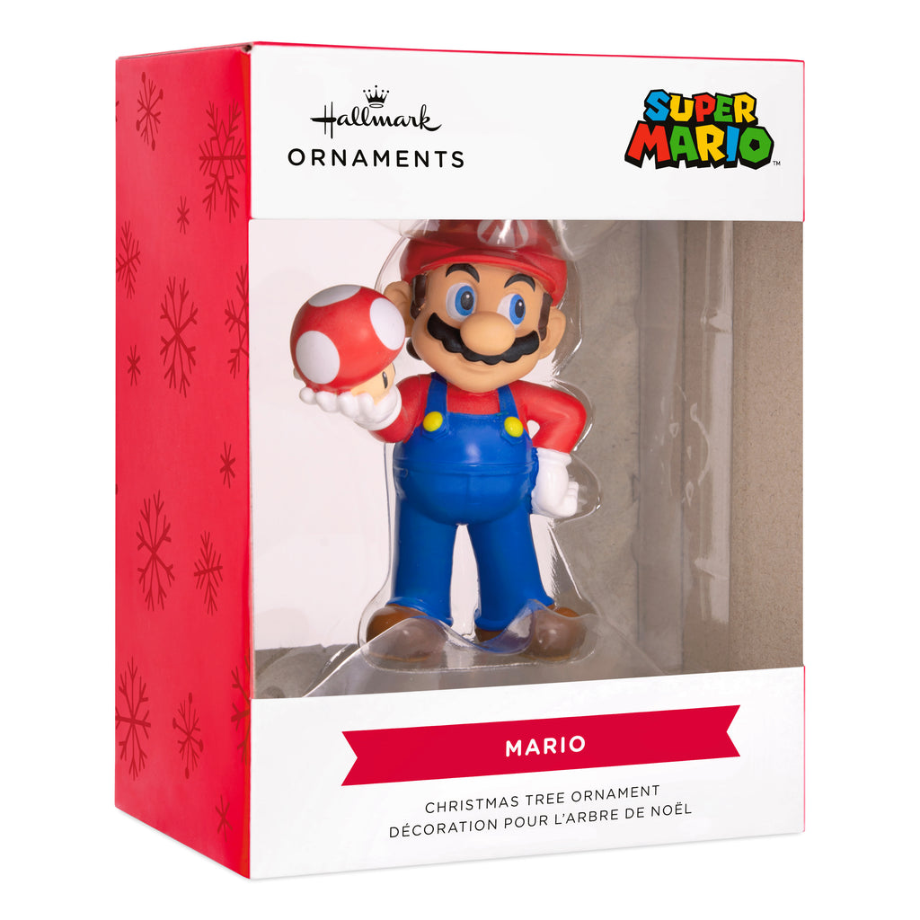 Nintendo Super Mario™ With Mushroom Ornament
