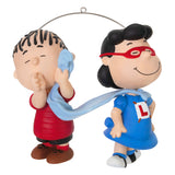 Keepsake Christmas Ornament 2024, The Peanuts Gang Super Lucy and Linus, Gifts for Peanuts Fans