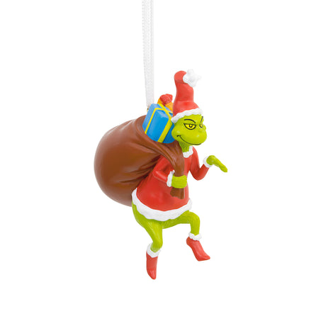 Dr. Seuss's How the Grinch Stole Christmas! Grinch in Santa Suit Christmas Ornament