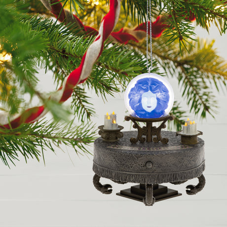 Hallmark Keepsake Christmas Ornament (Disney The Haunted Mansion Collection Madame Leota With Light and Sound)
