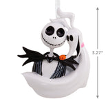 Hallmark Disney Tim Burton's The Nightmare Before Christmas Jack Skellington and Zero Christmas Ornament