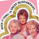 Hallmark Golden Girls Pack of 4 Friendship Cards, All Occasion Cards (Great Relationships)