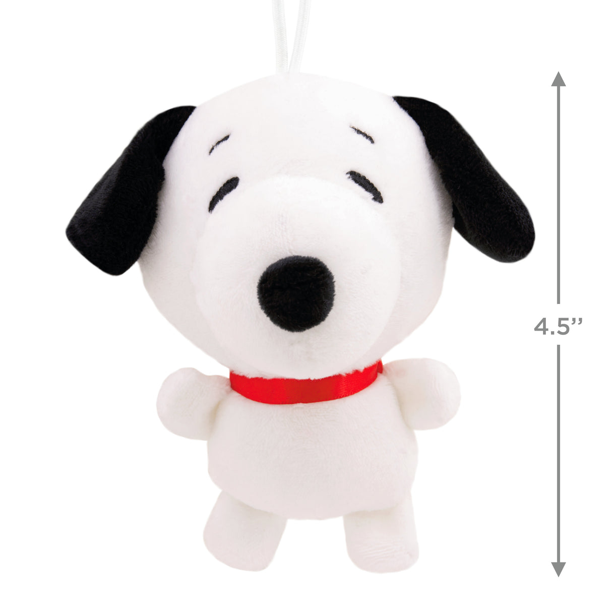 Hallmark Christmas Ornament (Peanuts Snoopy, Plush Fabric)