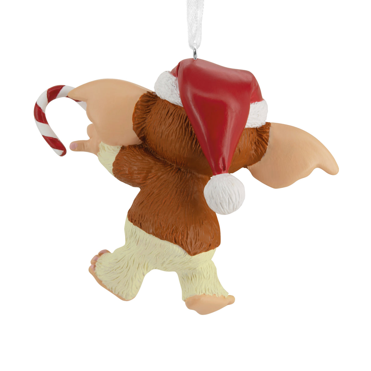 Gremlins Gizmo in Santa Hat Christmas Ornament