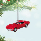 Keepsake Christmas Ornament 2024, Classic American Cars 1968 Chevrolet Corvette L88 2024, Metal, Gifts for Car Collectors