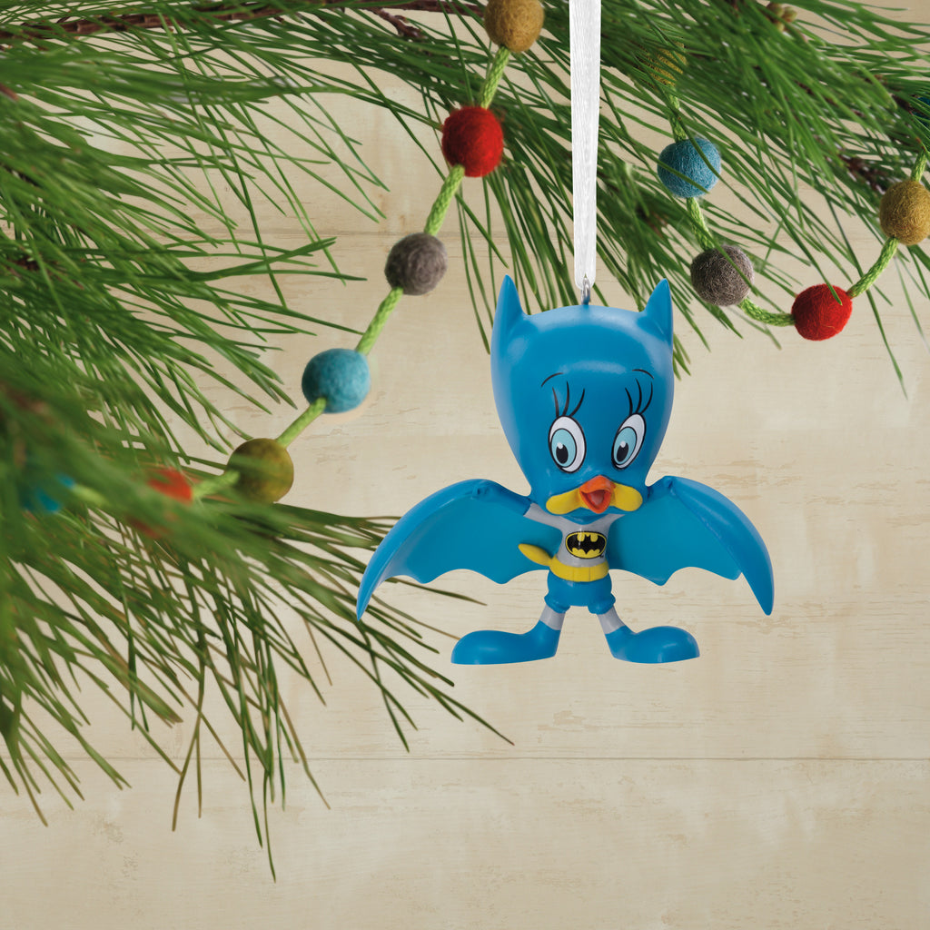 Hallmark Looney Tunes Tweety as Batman Christmas Ornament