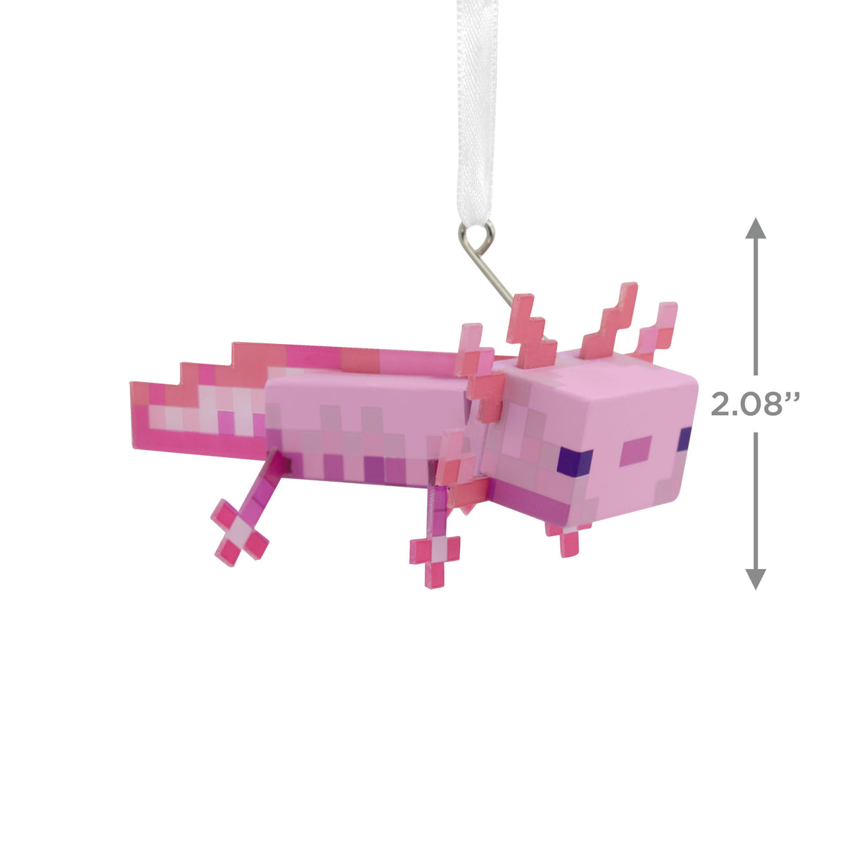 Hallmark Christmas Ornament (Minecraft Pink Axolotl)