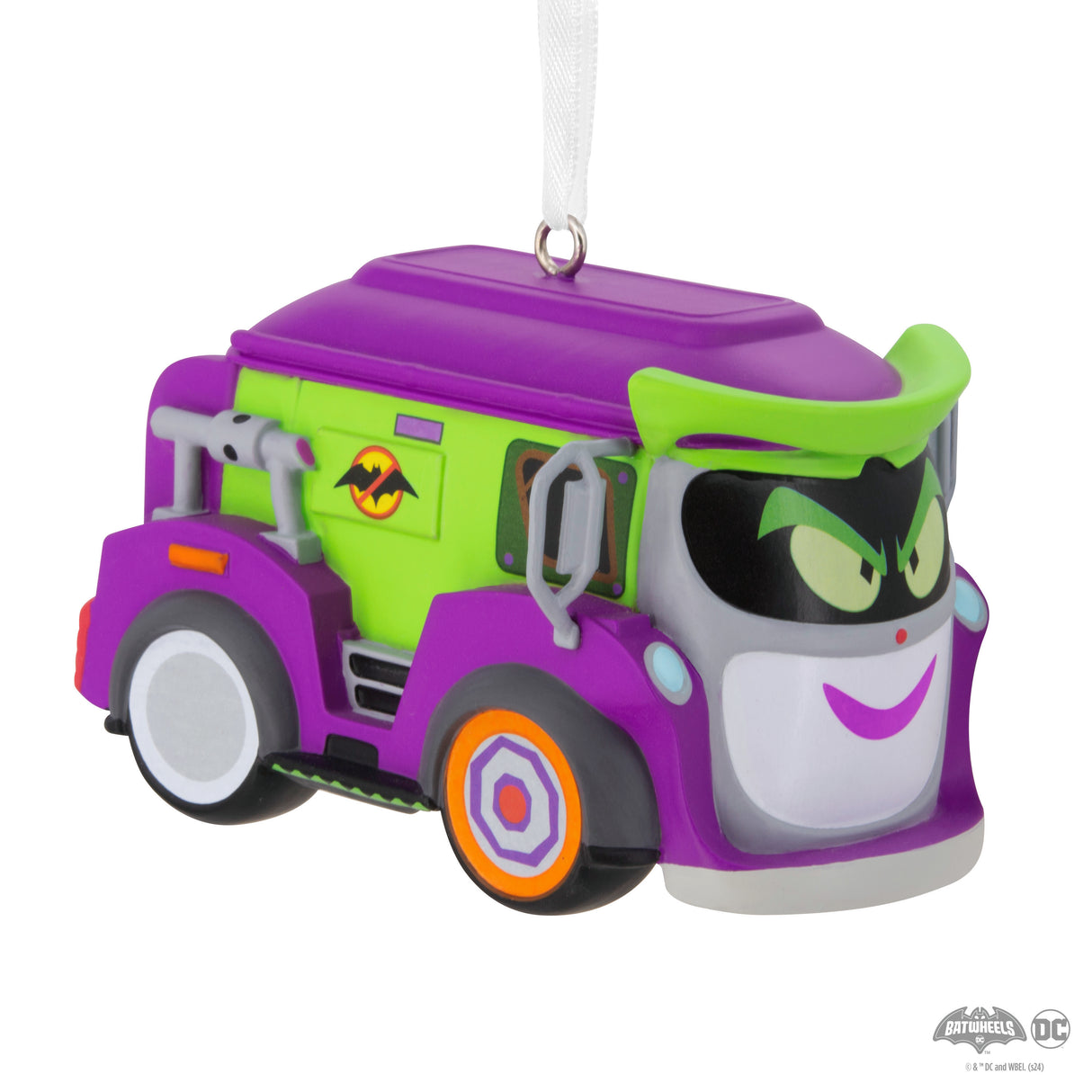 DC Batwheels Prank the Joker Van Christmas Ornament