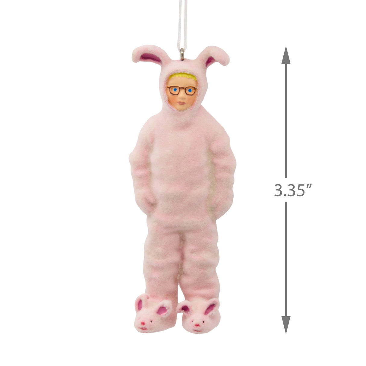 A Christmas Story Ralphie in Bunny Suit Christmas Ornament