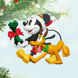 Hallmark Keepsake Christmas Ornament (Disney Mickey and Friends Bone-afide Besties)