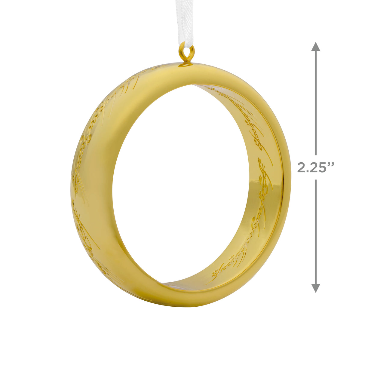 The Lord of the Rings One Ring Christmas Ornament, Metal