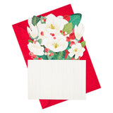 Hallmark Paper Wonder Pop Up Holiday Card (Magnolia Displayable Bouquet)