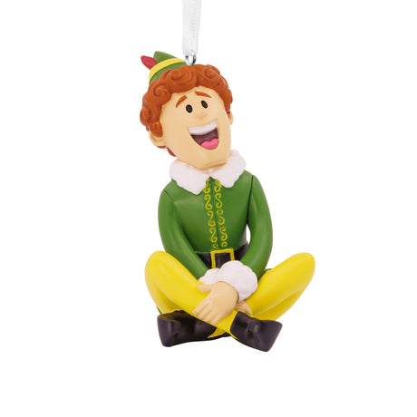 Elf Buddy the Elf Singing Christmas Ornament