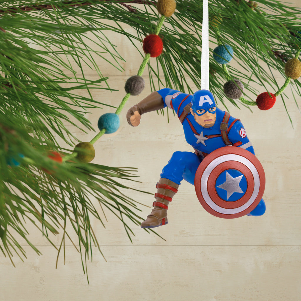 Marvel Avengers Captain America Ornament
