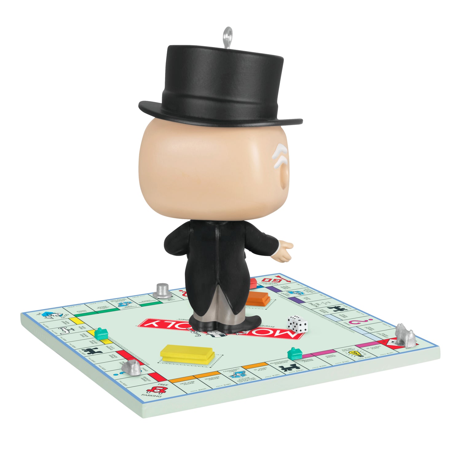 Keepsake Christmas Ornament 2024, Monopoly Mr. Monopoly Funko POP!, Fa