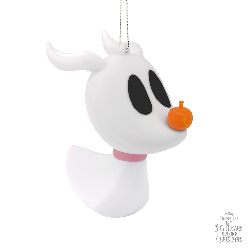 Hallmark Christmas Ornament Disney Tim Burtons The Nightmare Before Christmas Zero Shatterproof