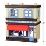 Keepsake Christmas Ornament 2024, Nostalgic Houses and Shops Rod's Barbershop 2024, Family Gifts