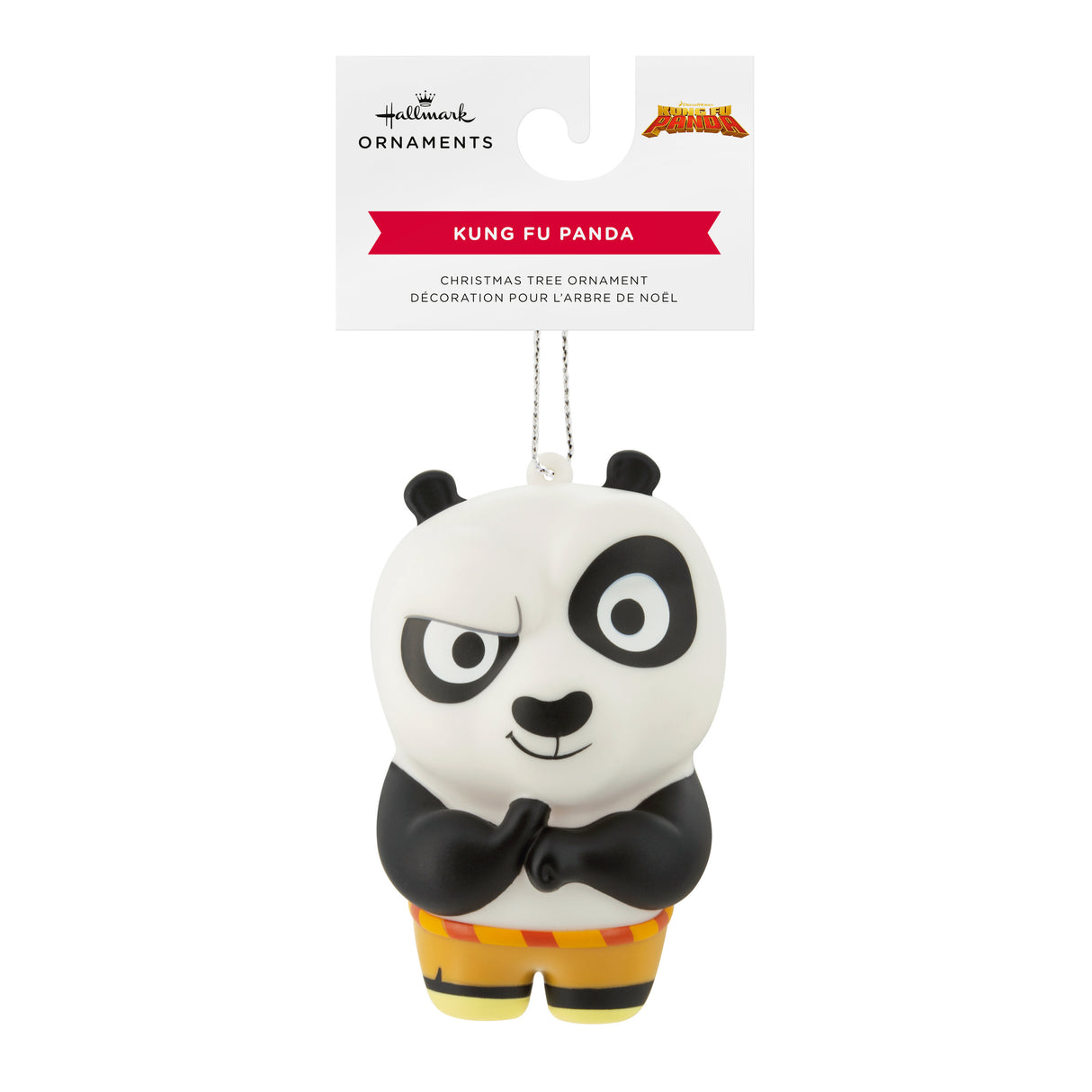 Kung Fu Panda Christmas Ornament, Shatterproof