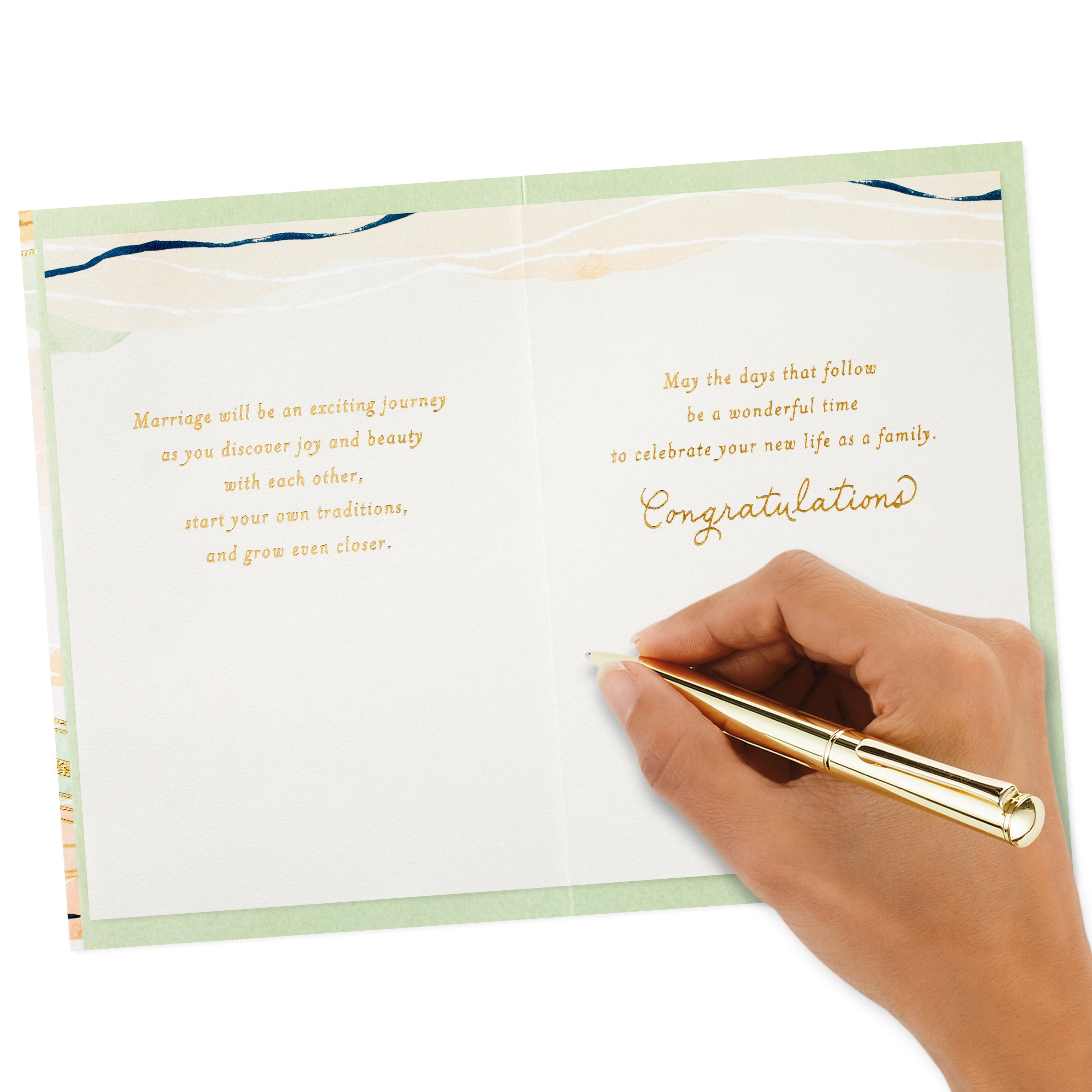 Hallmark Wedding Card (Beautiful Life Together)
