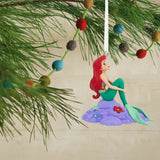 Hallmark Christmas Ornament (Disney The Little Mermaid Ariel on Rock)